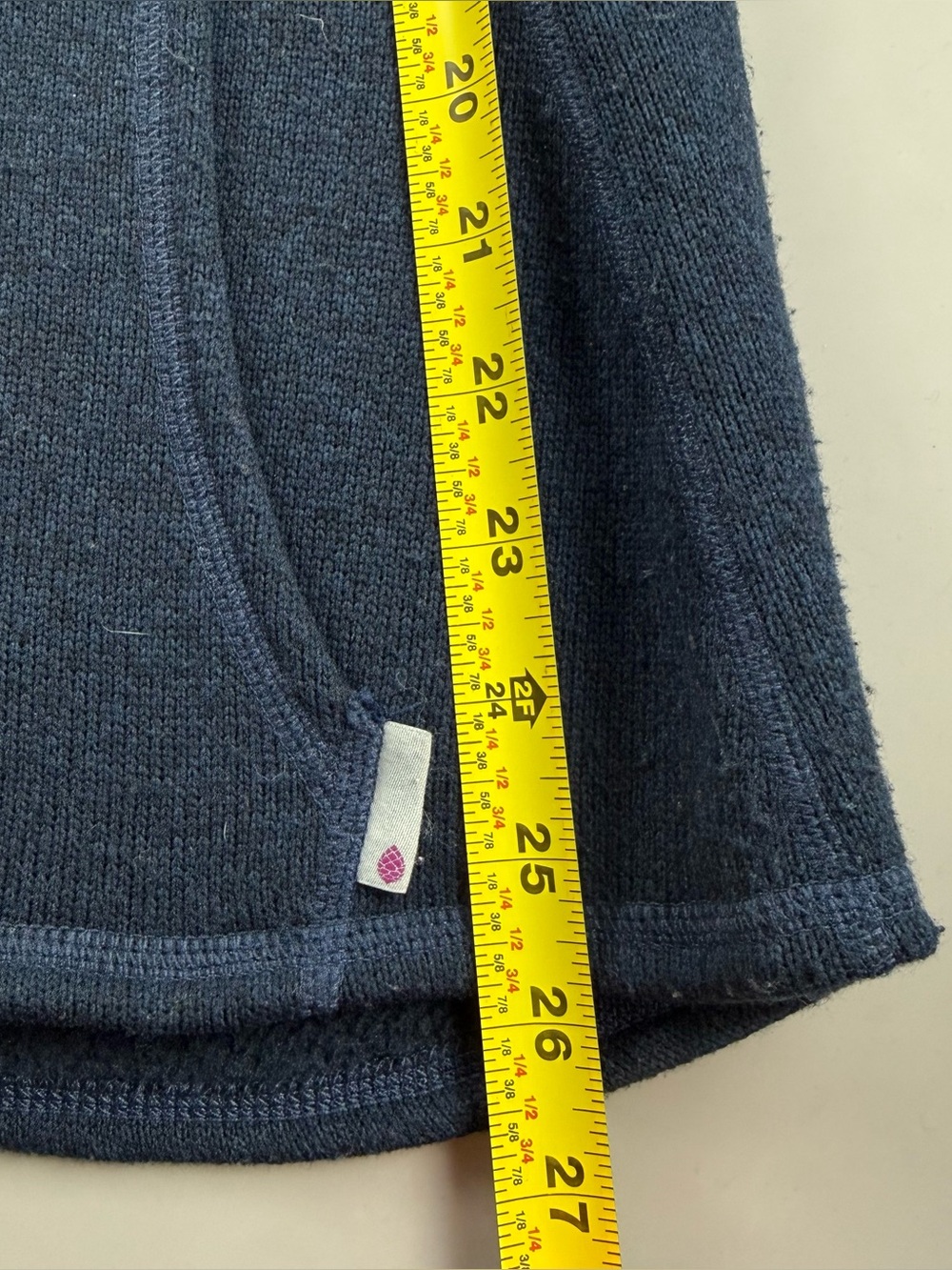 Stio Sweetwater Fleece Hoodie Women’s XS Navy Blue Outdoor Pullover Gorpcore - Picture 9 of 10